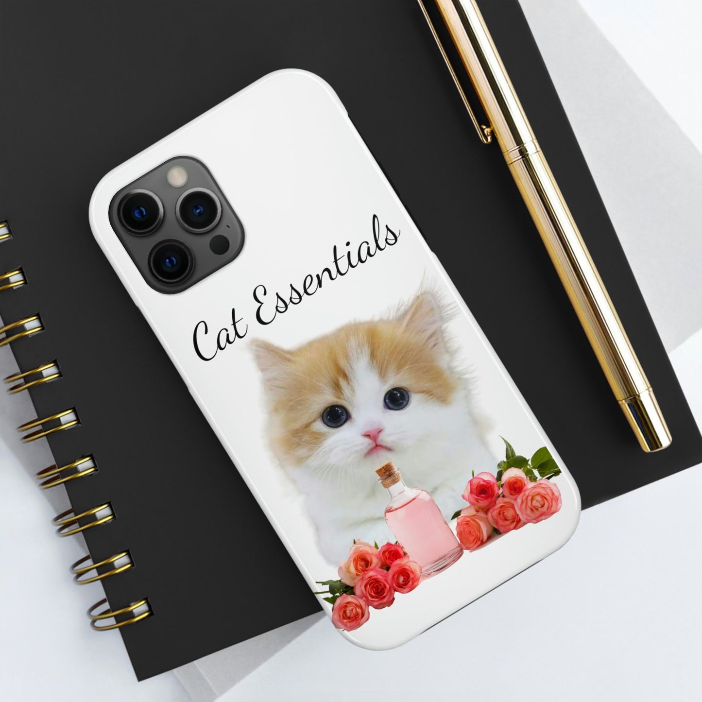 Essential Oil Cat 8 Tough Phone Cases, Case-Mate