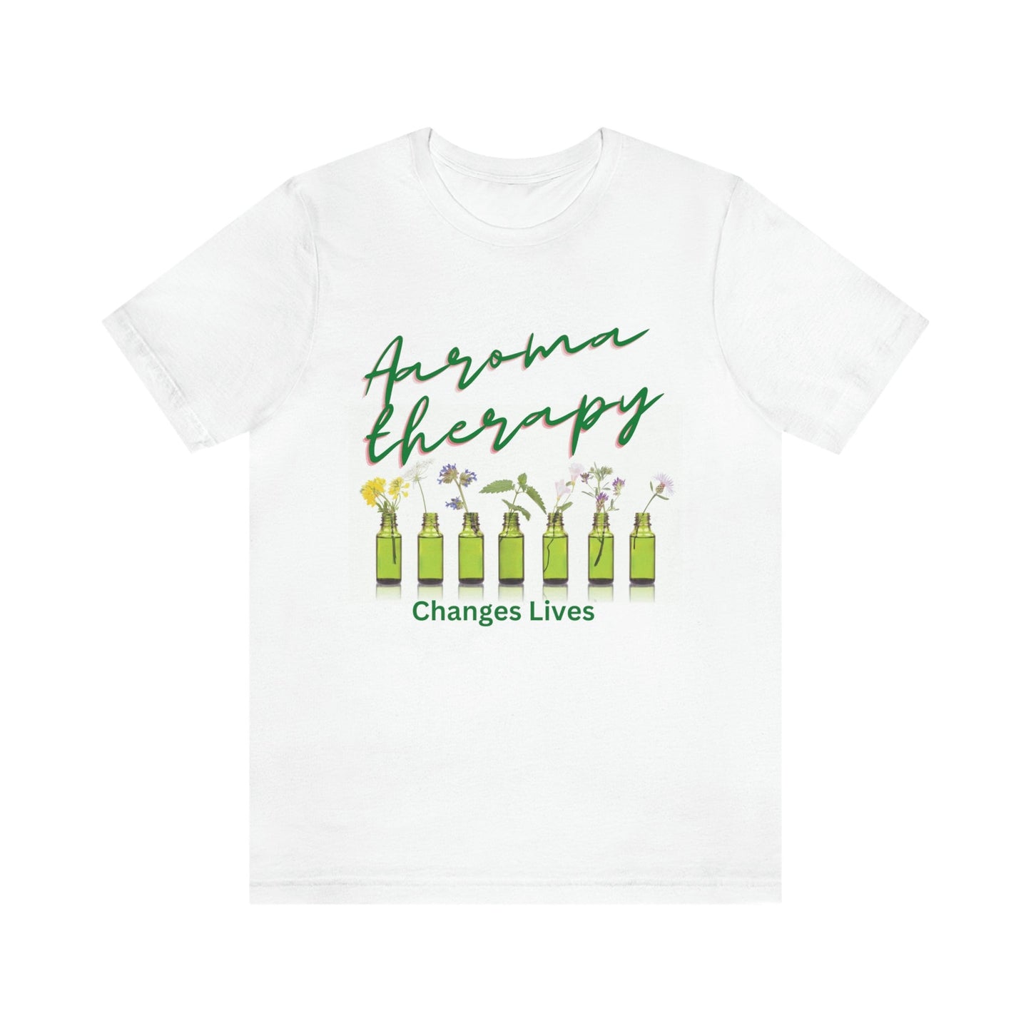Aromatherapy Changes Lives Unisex Jersey Tee