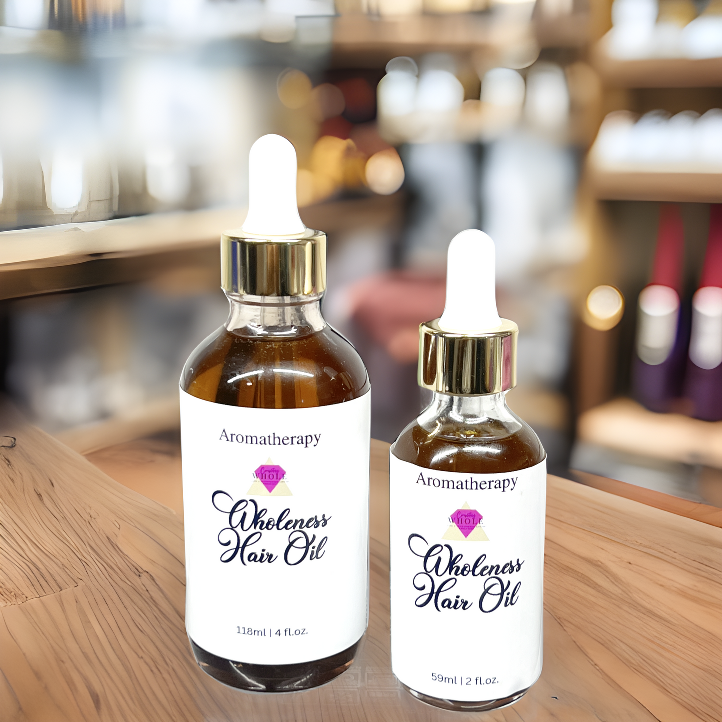 Wholeness Hair Oil – Nourish. Restore. Grow.