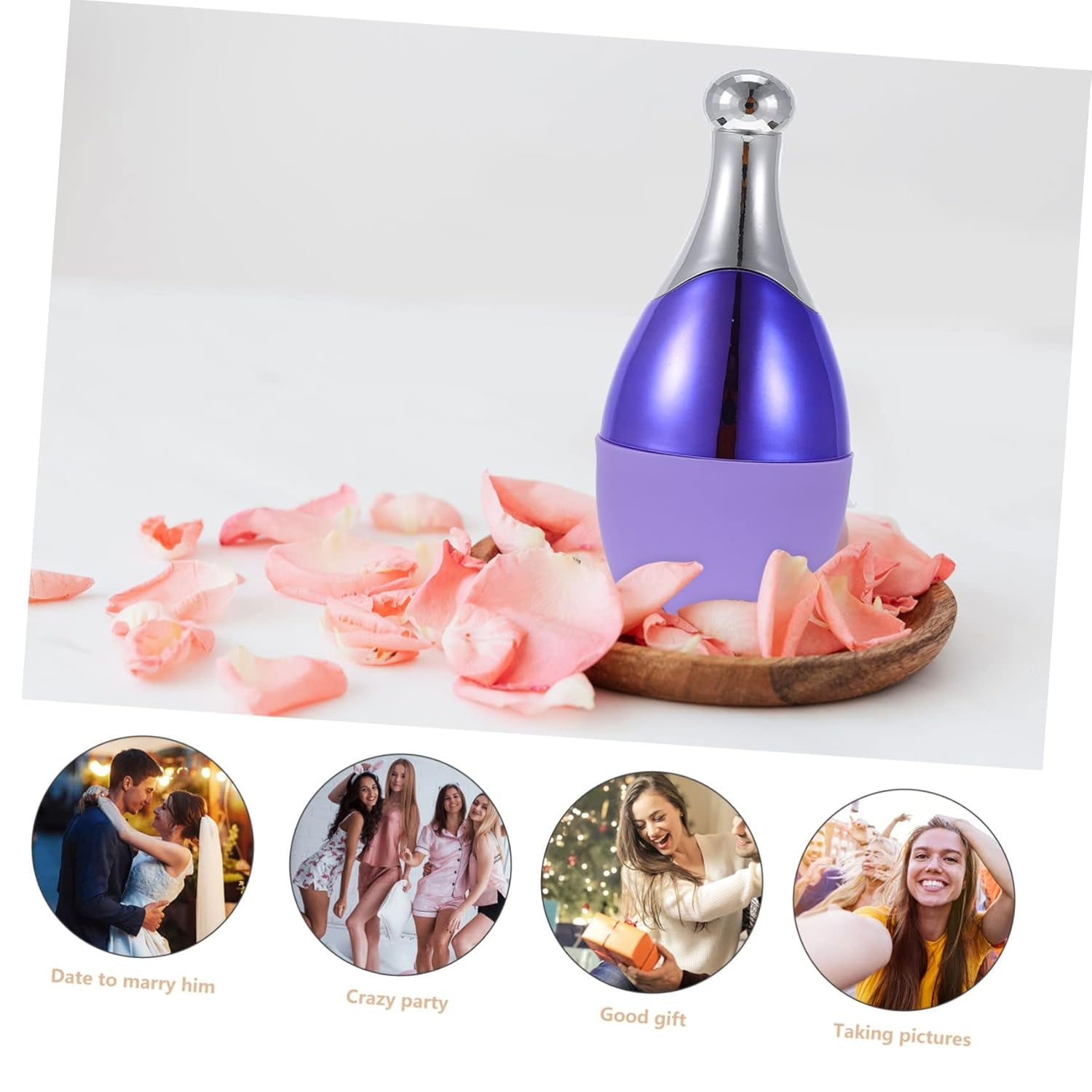 Hemoton Silicone Spray Ice Face Ice Roller Ice Roller for Face and Eye Ice Roller Mold Skin Care Tool Face Beauty Tool Skin Massage Ice Roller Spray Bottle Facial Massager Skin Ice Roller