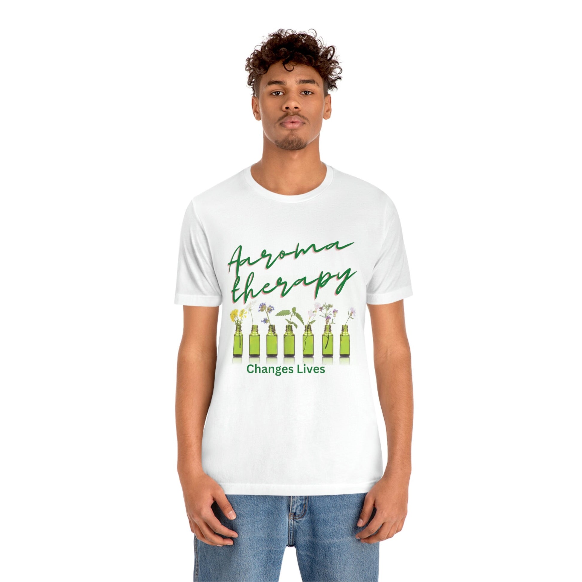 Aromatherapy Changes Lives Unisex Jersey Tee