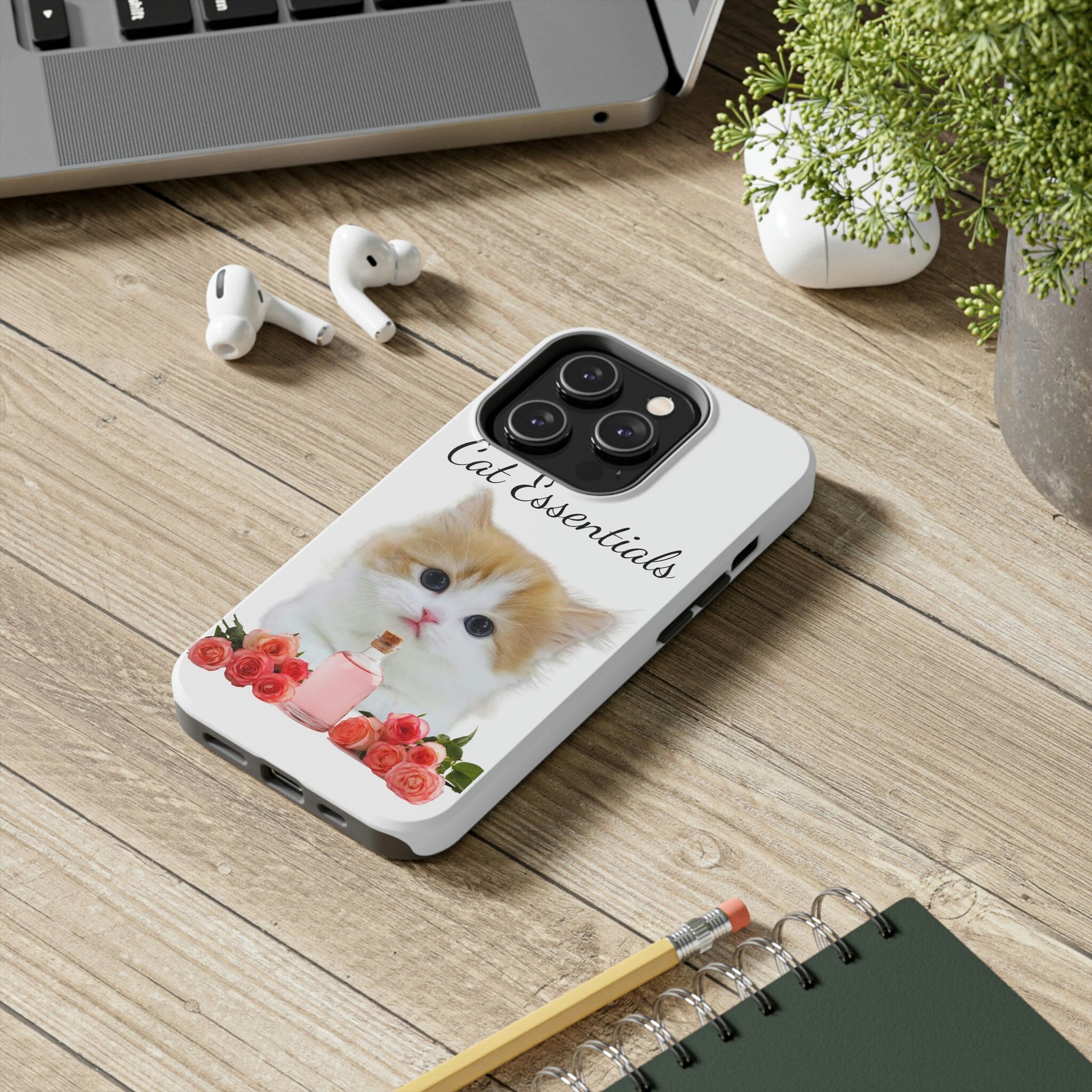 Essential Oil Cat 8 Tough Phone Cases, Case-Mate