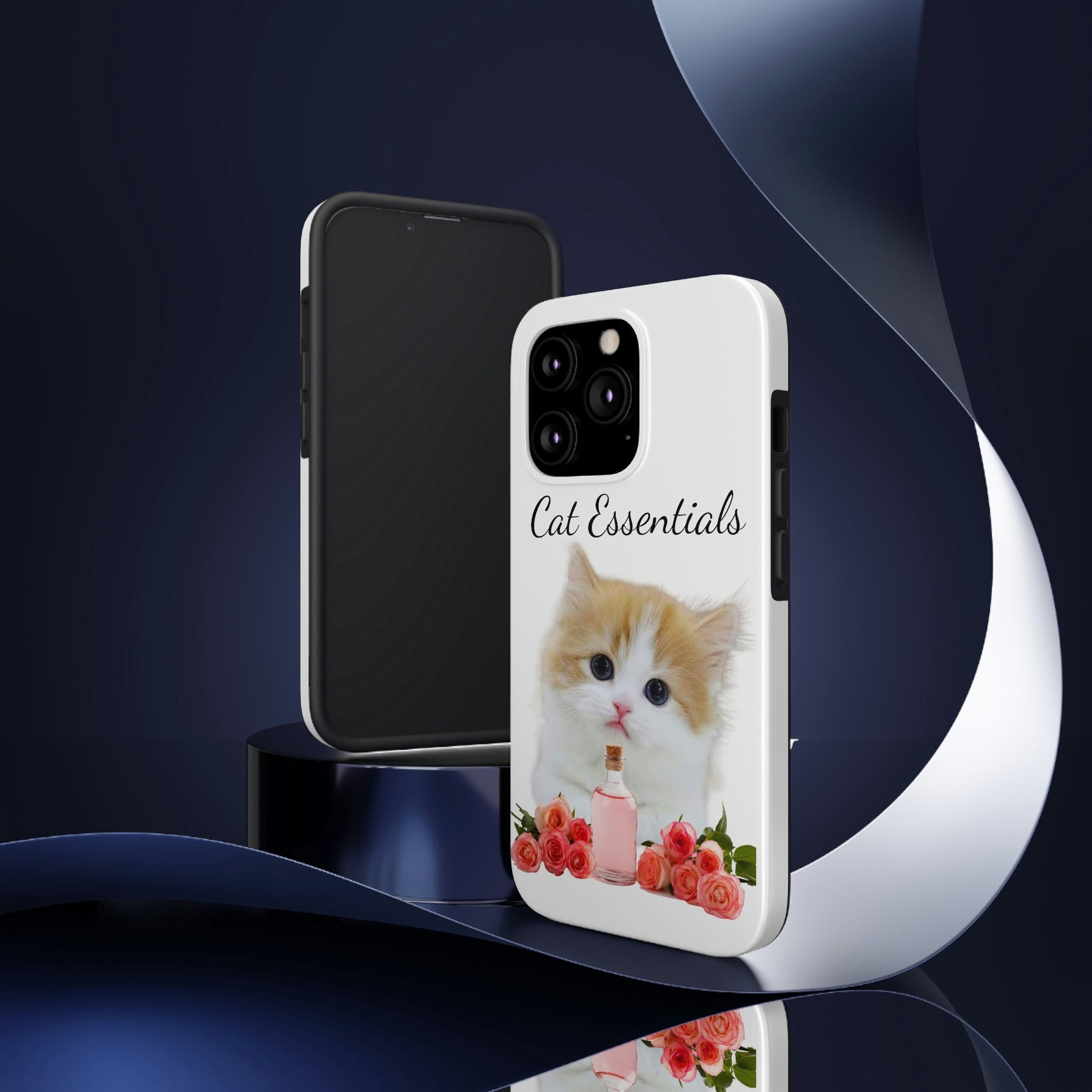 Essential Oil Cat 8 Tough Phone Cases, Case-Mate