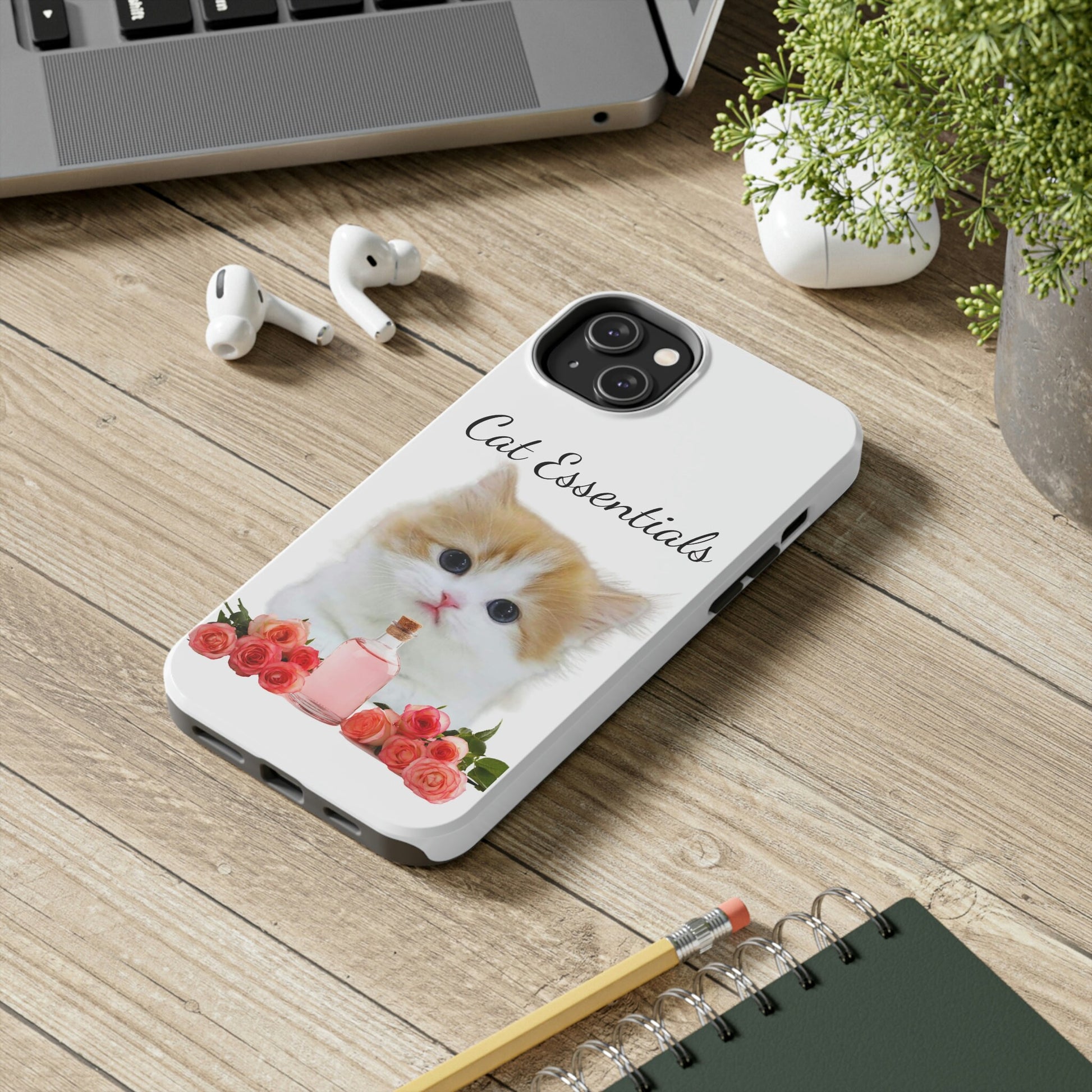 Essential Oil Cat 8 Tough Phone Cases, Case-Mate