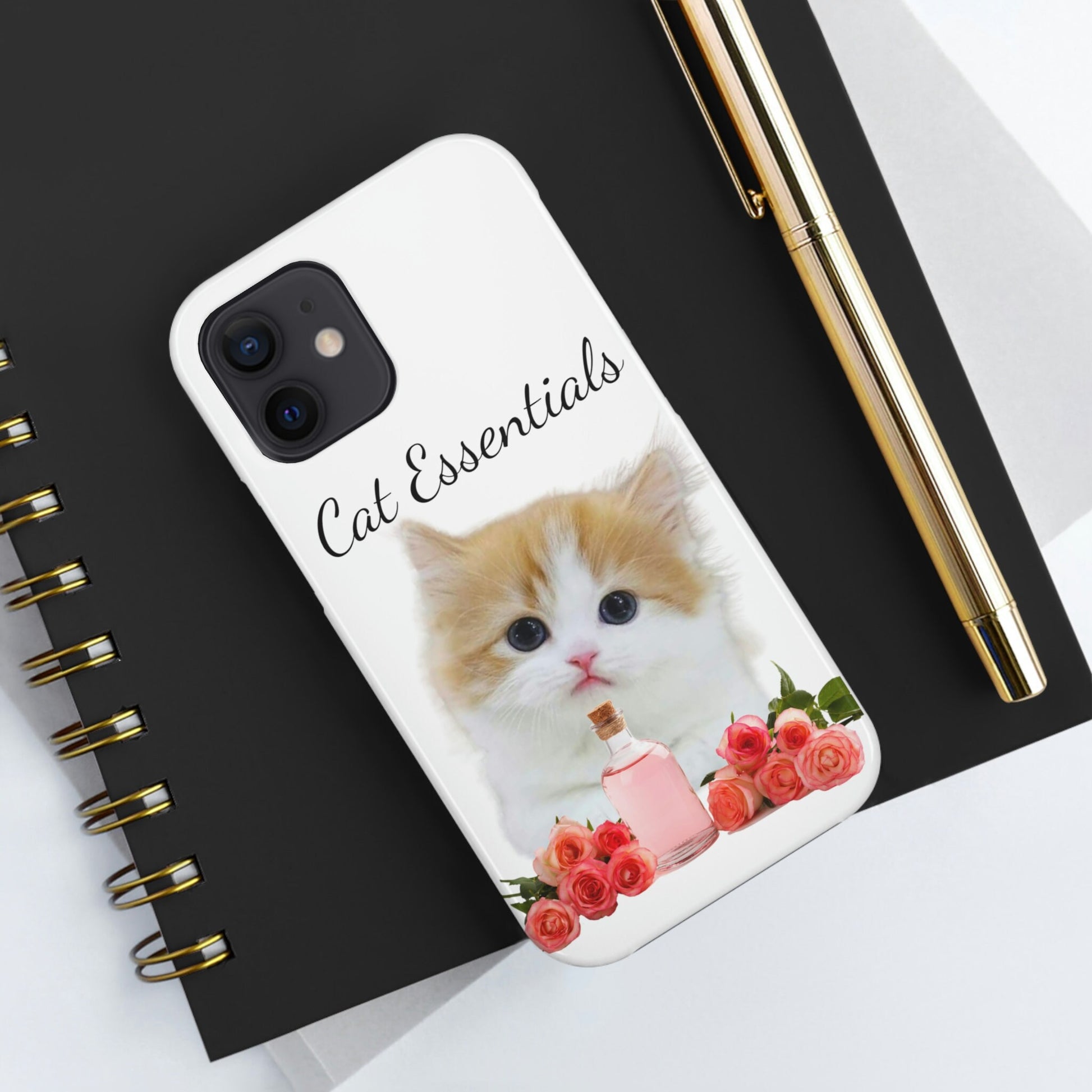 Essential Oil Cat 8 Tough Phone Cases, Case-Mate