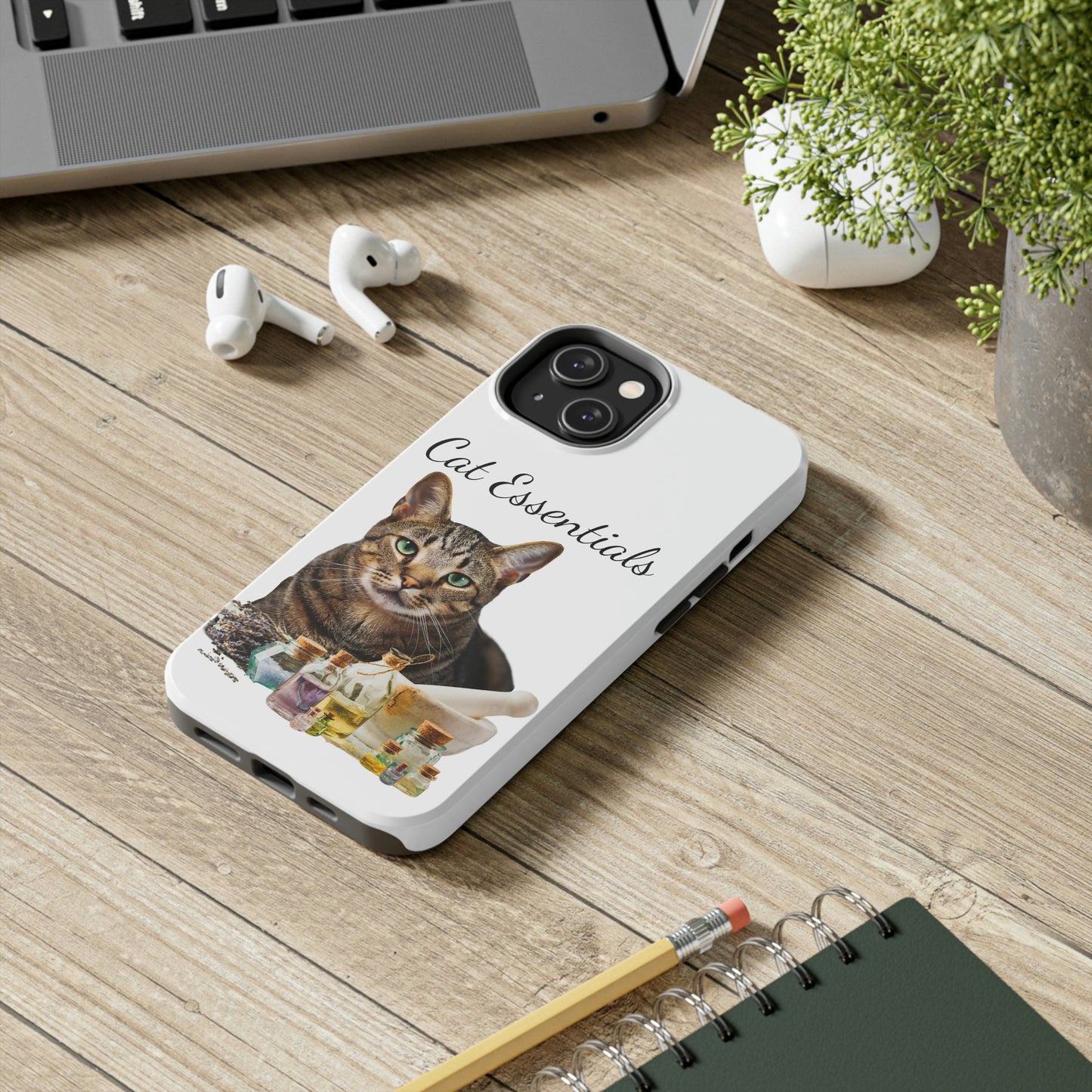 Essential Oil Cat 10 Tough Phone Cases, Case-Mate