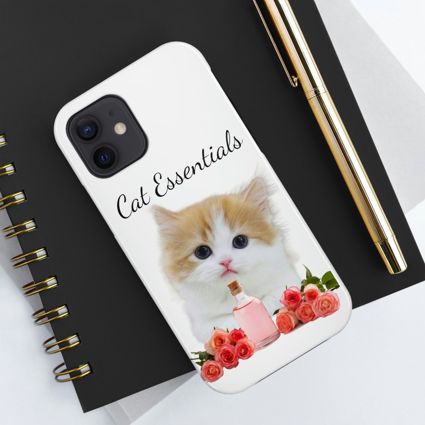 Essential Oil Cat 8 Tough Phone Cases, Case-Mate