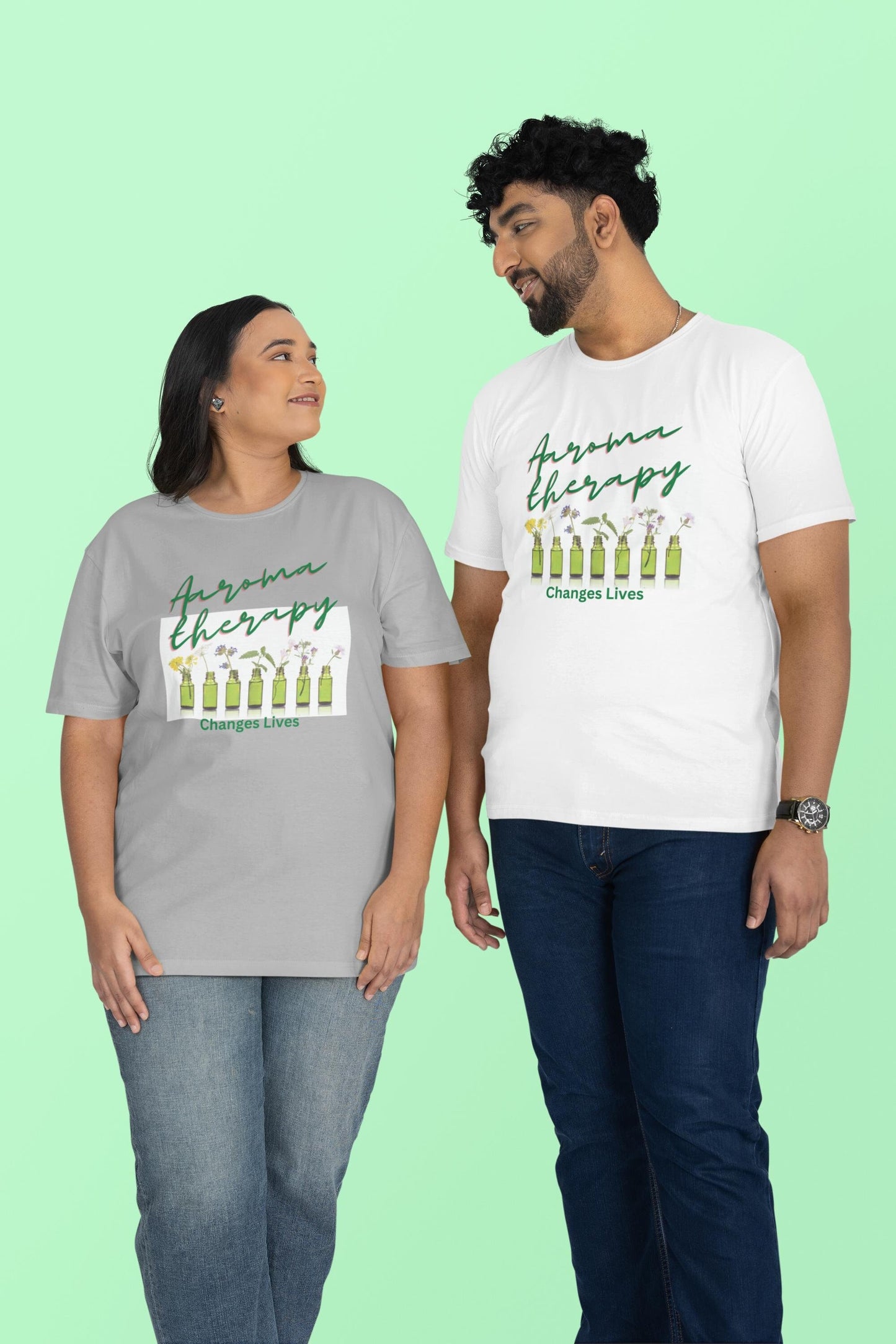 Aromatherapy Changes Lives Unisex Jersey Tee