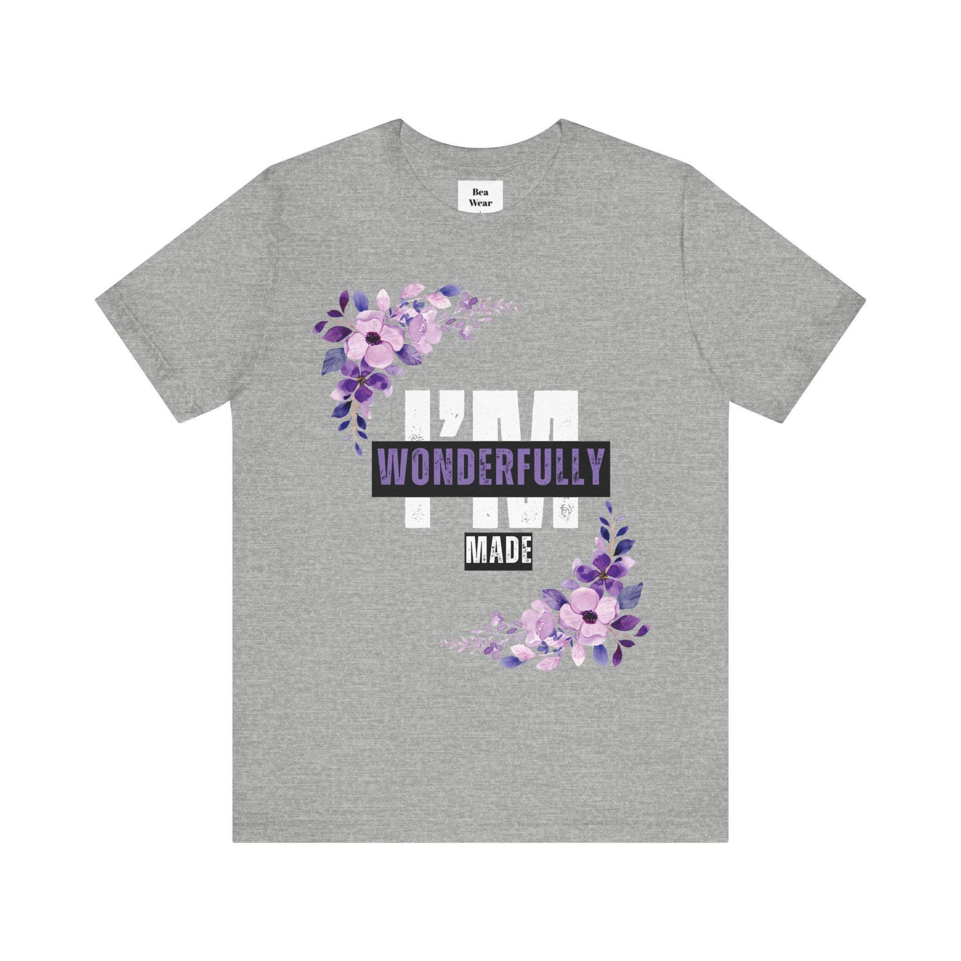 Wonderfully Made Unisex Jersey Short Sleeve Tee